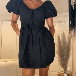 Black Bubble Dress 🫧
